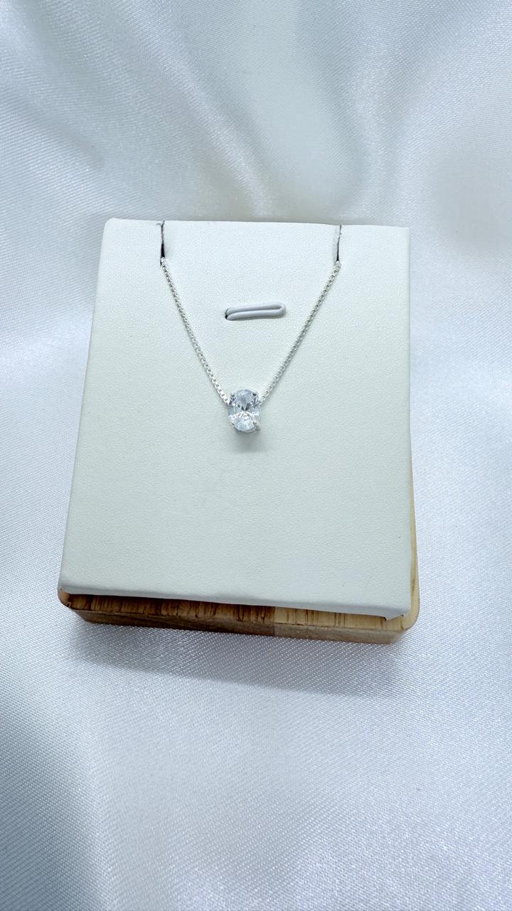 Collar Punto de luz Cristal