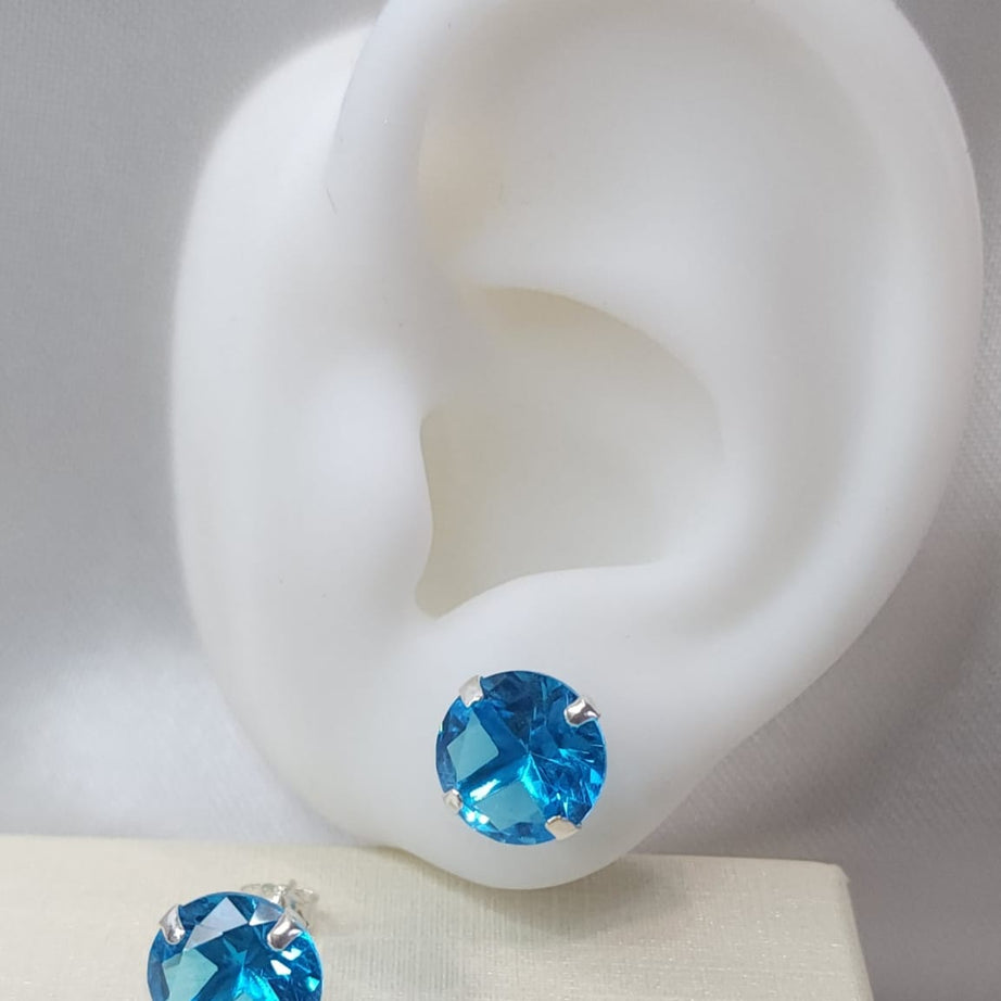 Aros Diseño Circón Celeste