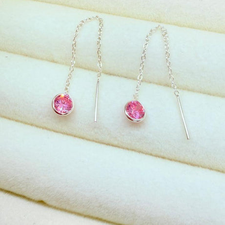 Aros Punto de luz Rosado