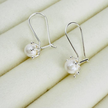 Aros Colgantes Diseño Pistilos con Cierre seguro