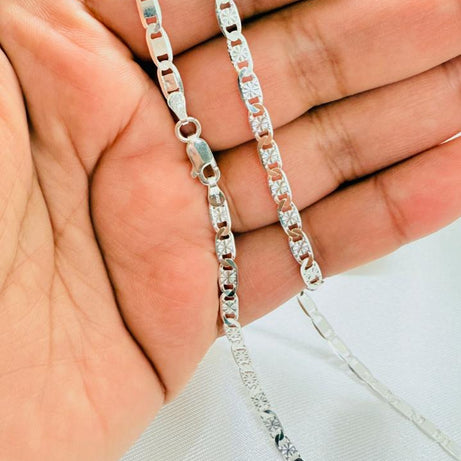 Cadena Caballero GUCCI MARINA Reversible 60cm Plata fina ley 925