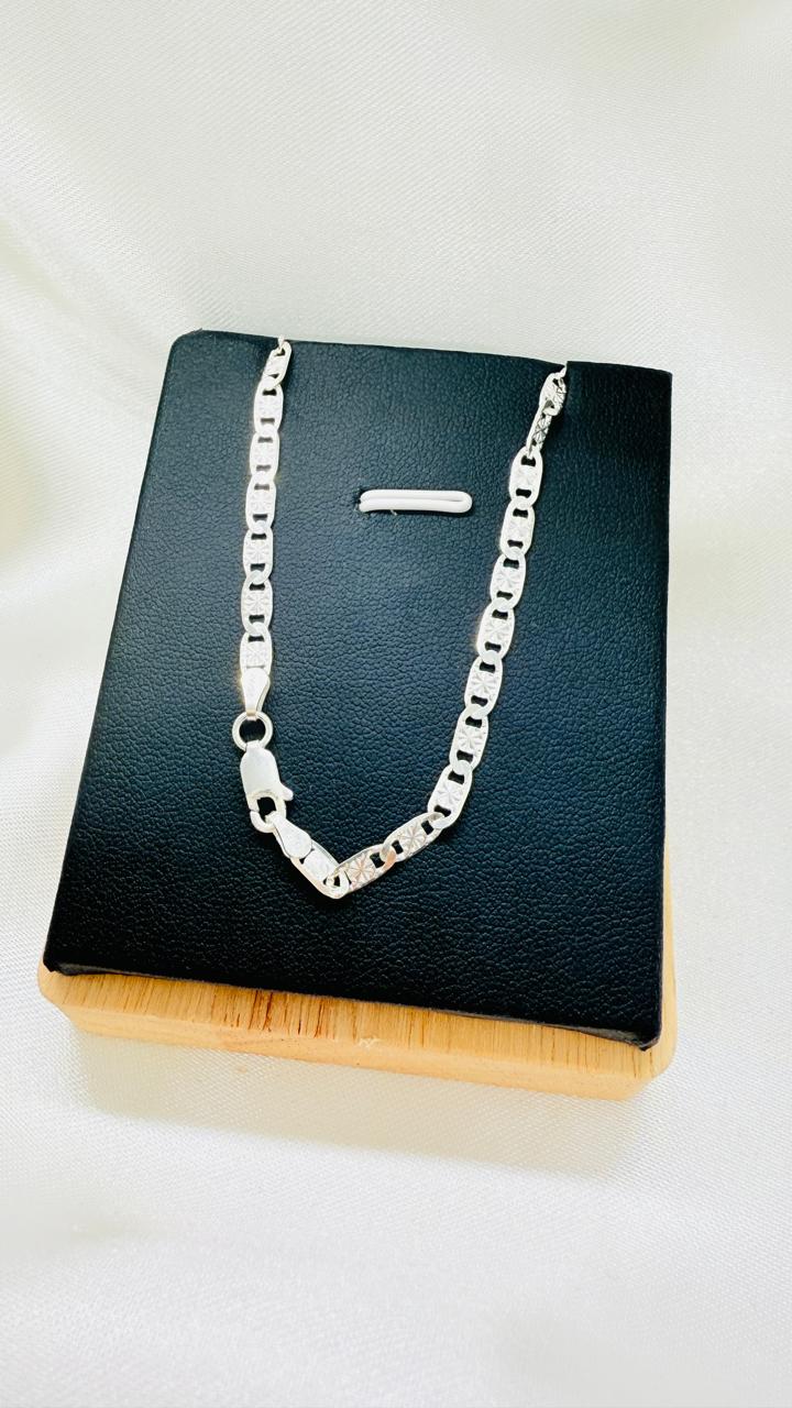 Cadena Caballero GUCCI MARINA Reversible 60cm Plata fina ley 925