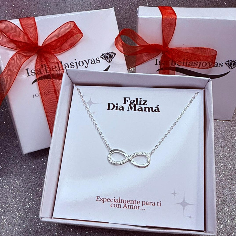 Collar Infinito con microcircones